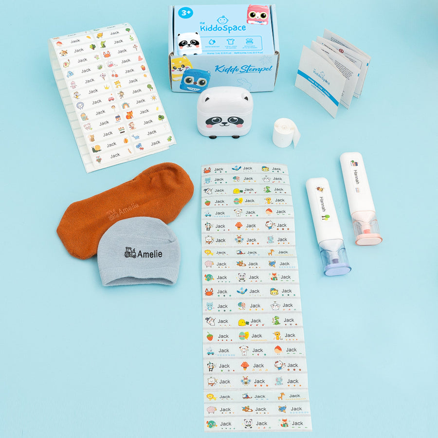 KiddoStempel™ 2.0 - Komplettes Stempelset
