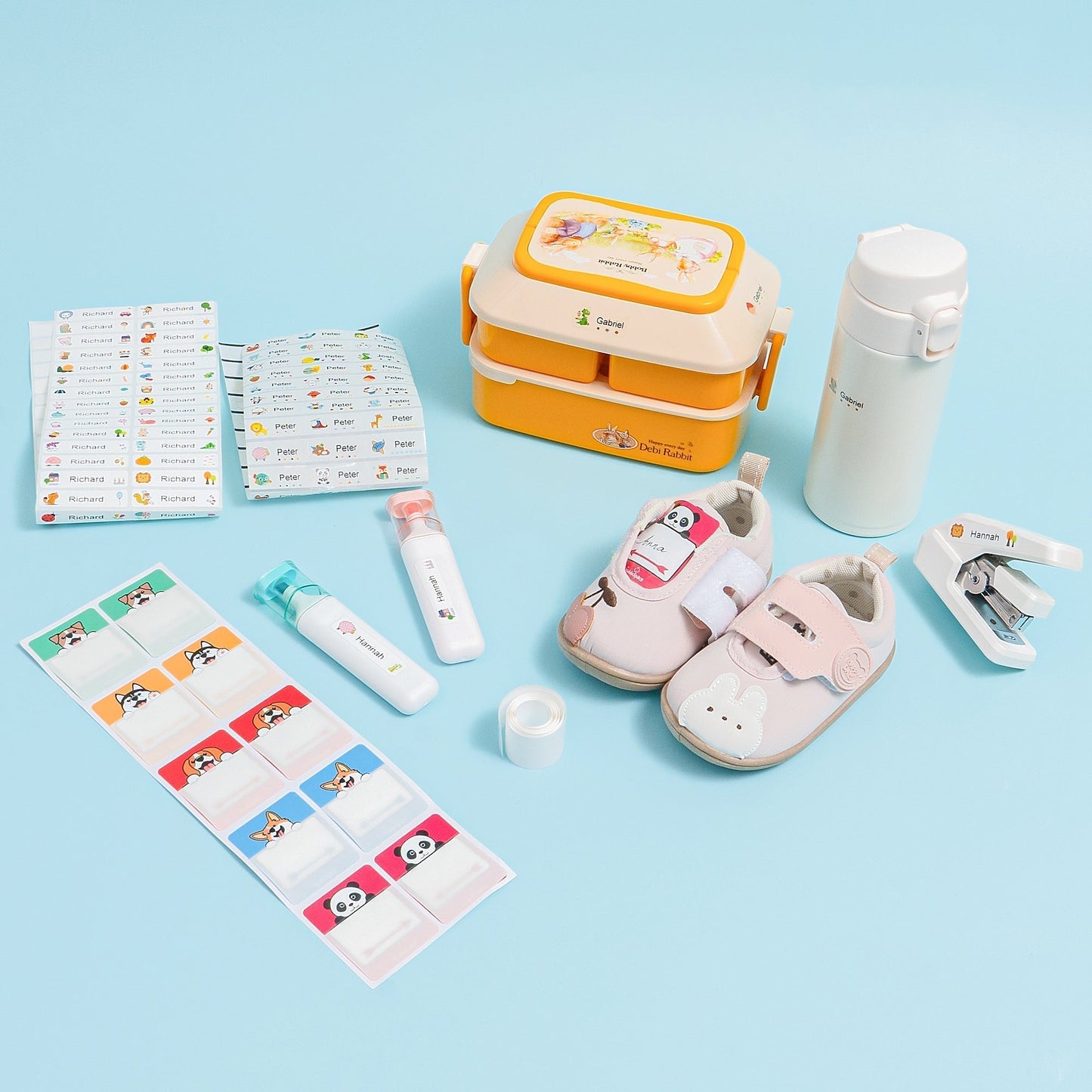 Etiketten-Set für Schule & Kita