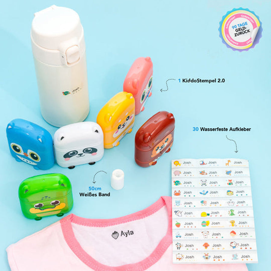 KiddoStempel™ 2.0 - Stempel-Starterpaket