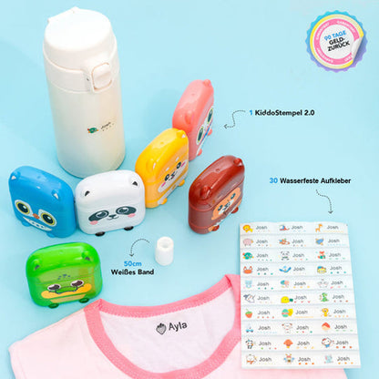 KiddoStempel™ 2.0 - Stempel-Starterpaket