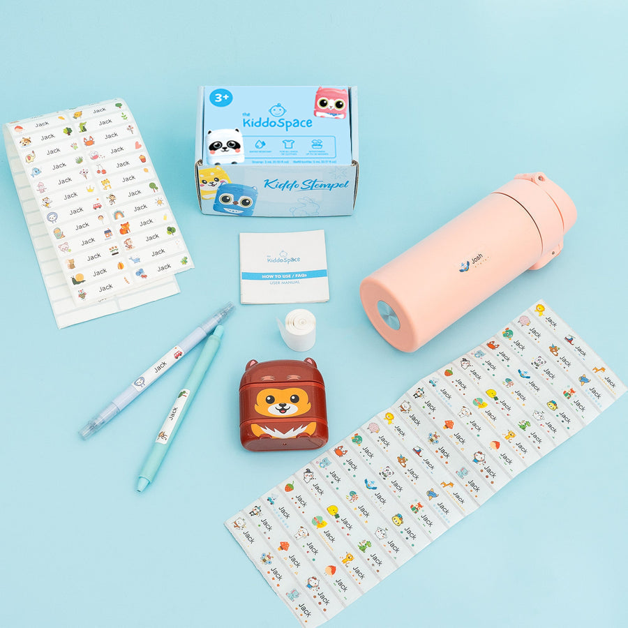 KiddoStempel™ 2.0 - Komplettes Stempelset