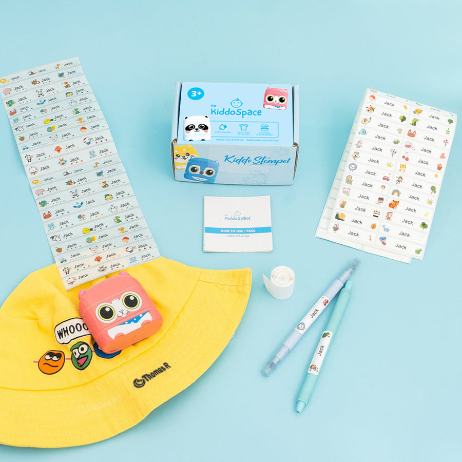 KiddoStempel™ 2.0 - Komplettes Stempelset
