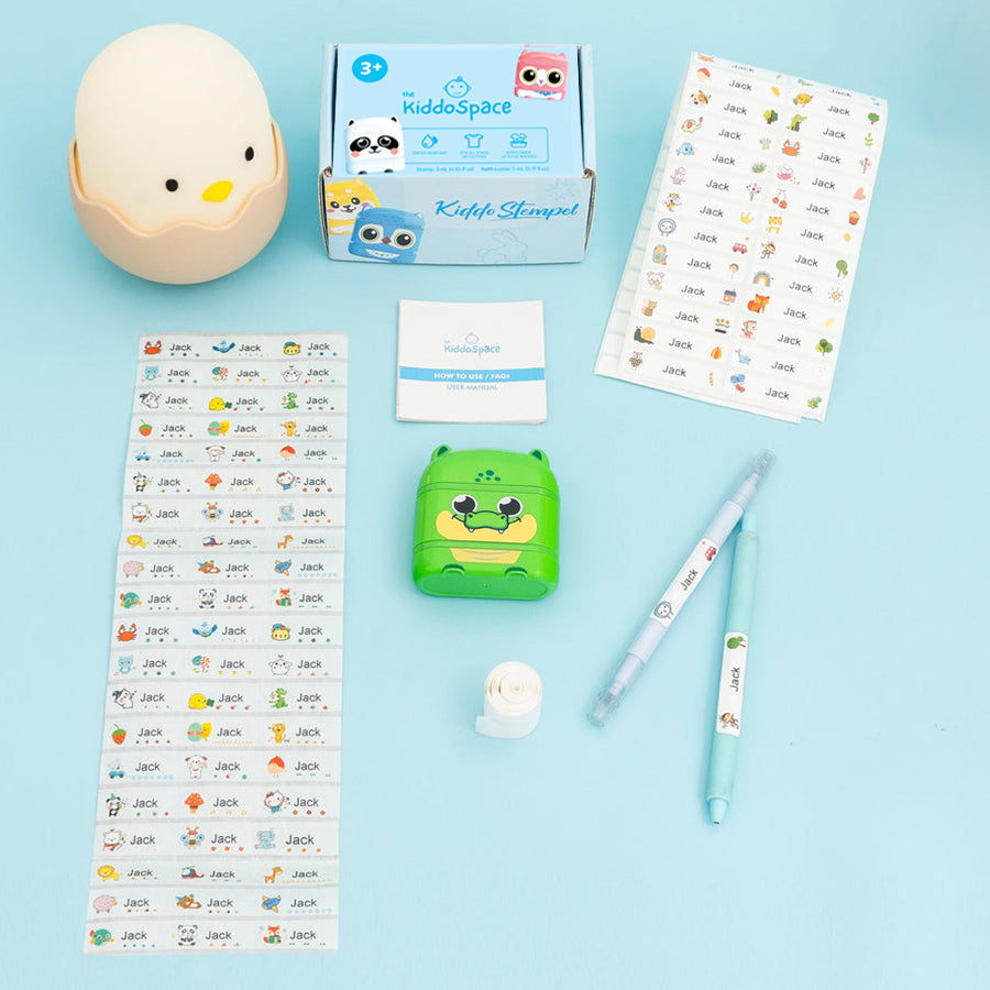 KiddoStempel™ 2.0 - Komplettes Stempelset