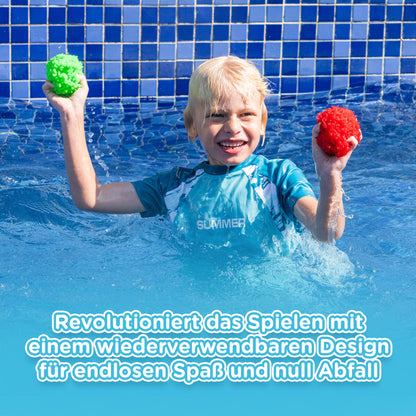 20 Thekiddospace Wiederverwendbare Wasser-Schwammbälle (10 kaufen, 10 GRATIS dazu)
