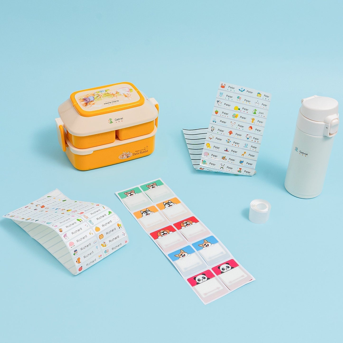 Etiketten-Set für Schule & Kita