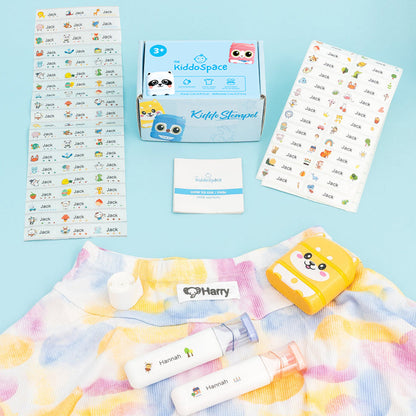 KiddoStempel™ 2.0 - Komplettes Stempelset
