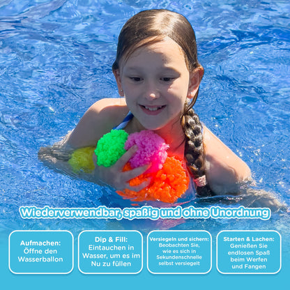 20 Thekiddospace Wiederverwendbare Wasser-Schwammbälle (10 kaufen, 10 GRATIS dazu)