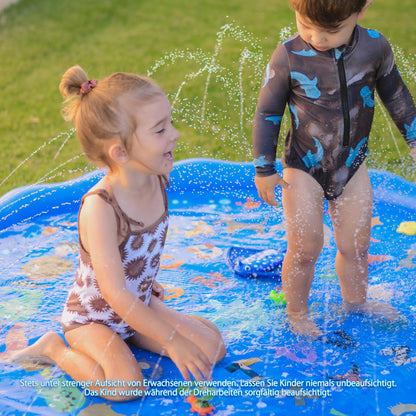 Thekiddospace XL 150 cm Wasserspielmatte für Kinder