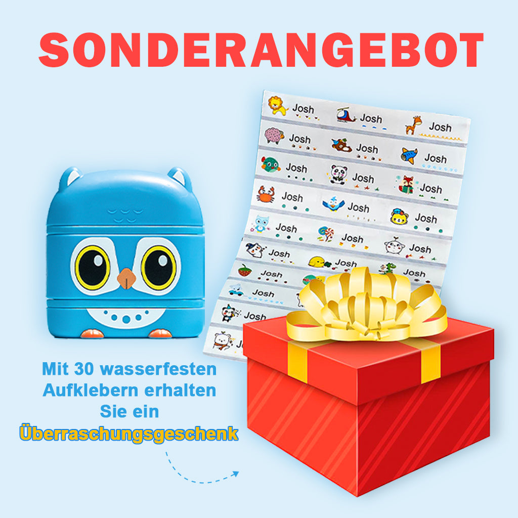 x30 Wasserabweisende Sticker + Überraschungsgeschenk