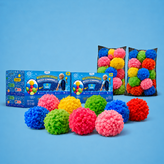 20 Thekiddospace Wiederverwendbare Wasser-Schwammbälle (10 kaufen, 10 GRATIS dazu)