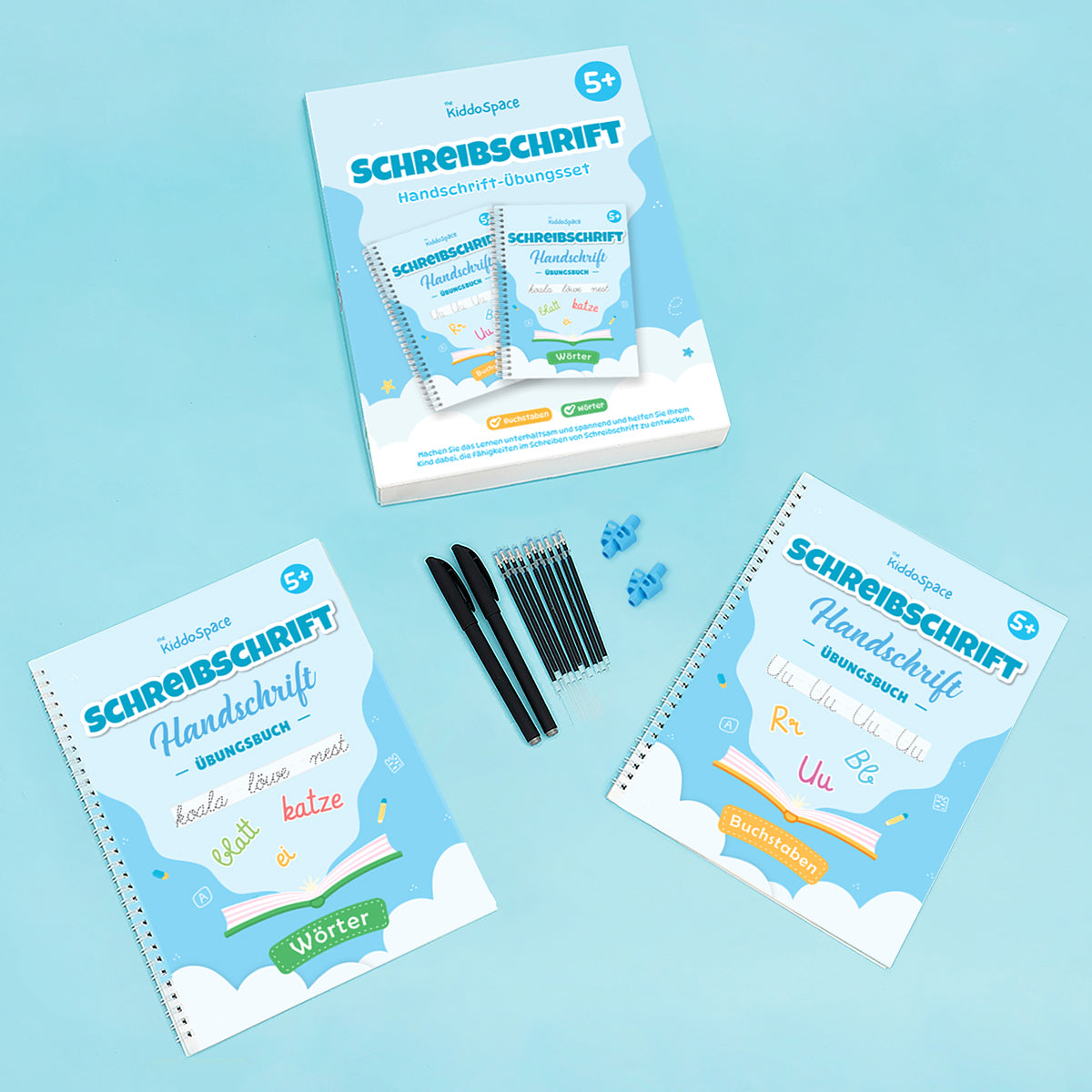 Thekiddospace™ – Schreibschrift-Übungsset