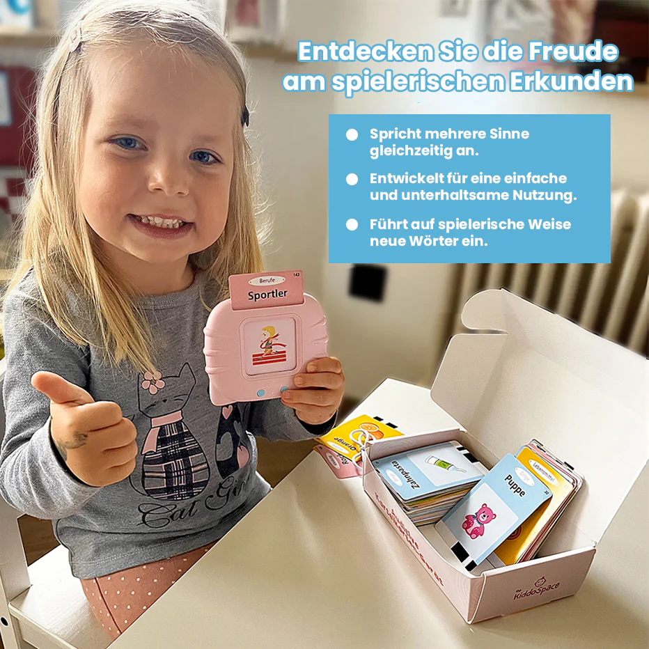Thekiddospace™ – Sprechende Lernkarten
