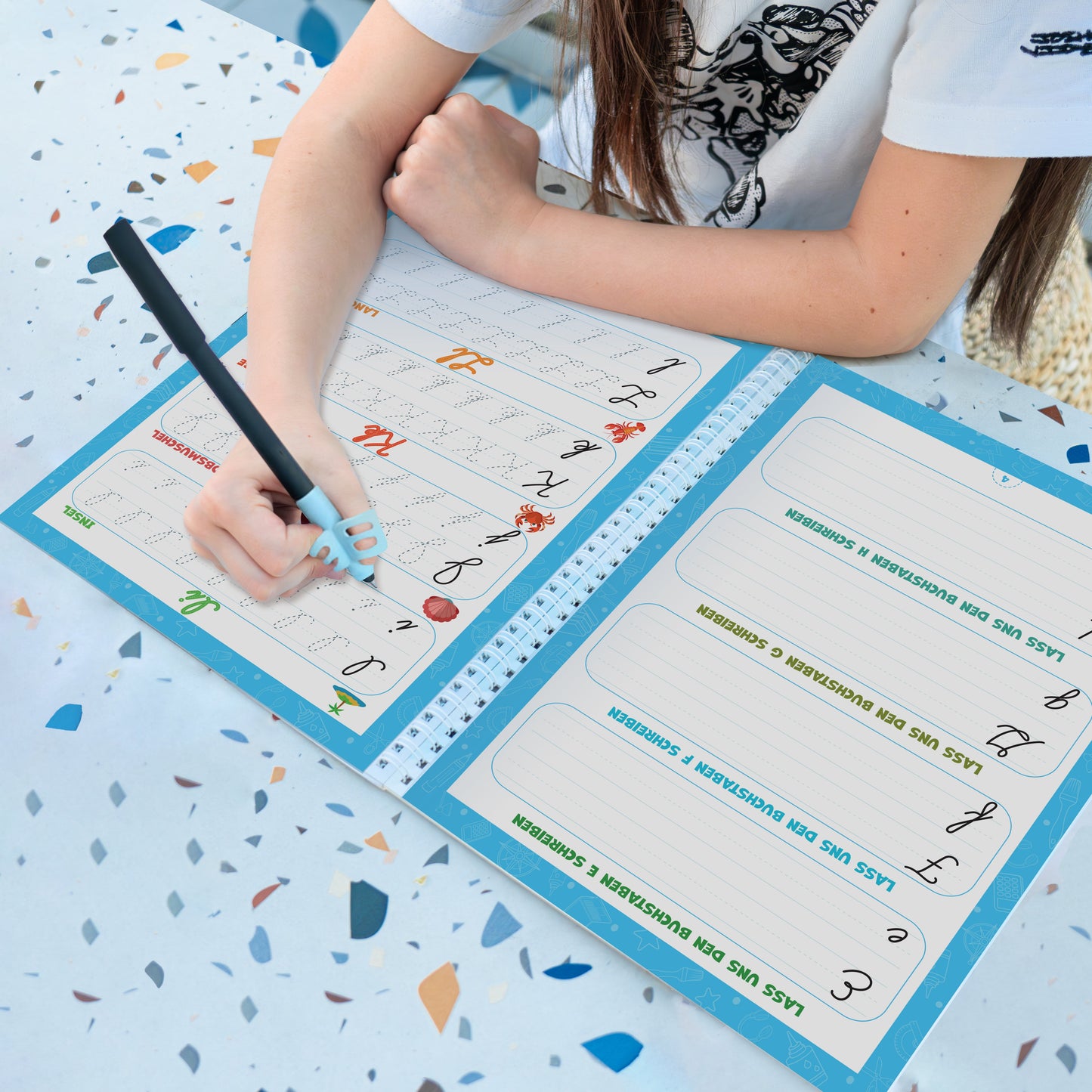 Thekiddospace™ – Schreibschrift-Übungsset