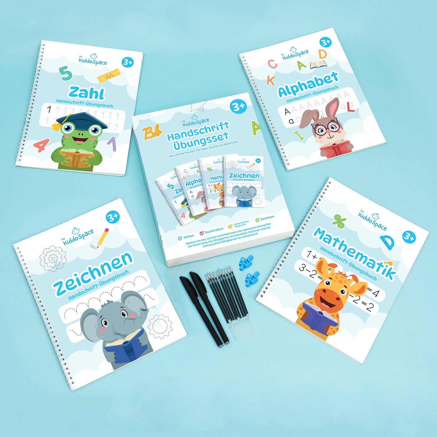 Thekiddospace™ – Handschrift-Übungsset